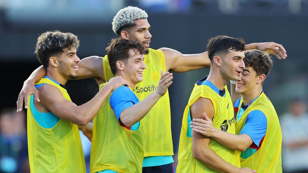 Gavi, Pedri, Araújo, Balde.. The future of the Barça is very brilliant