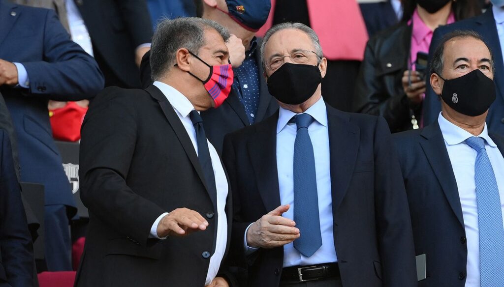 Laporta ‘asks’ Florentino for a more open Super League: “I would end up getting tired…”