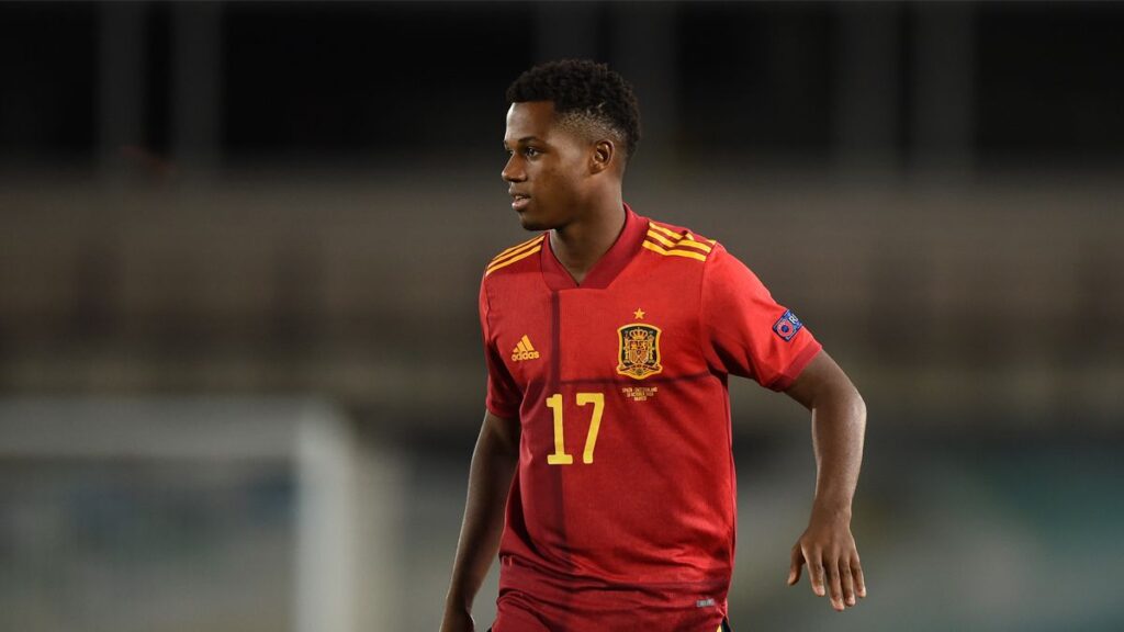 Ansu Fati, ready to shine with Barça