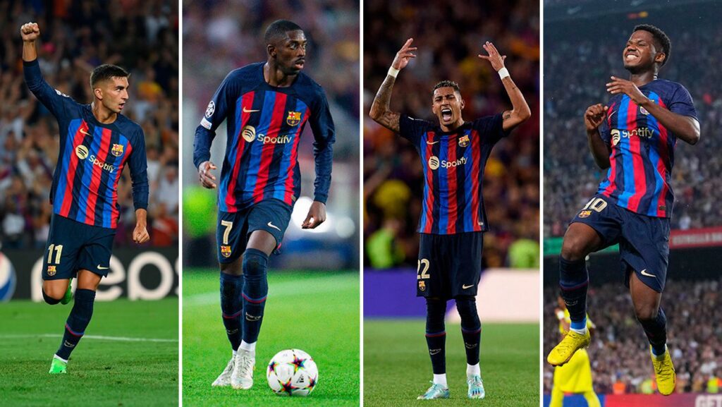 The numbers of the four extremes of Barça: Who should play?