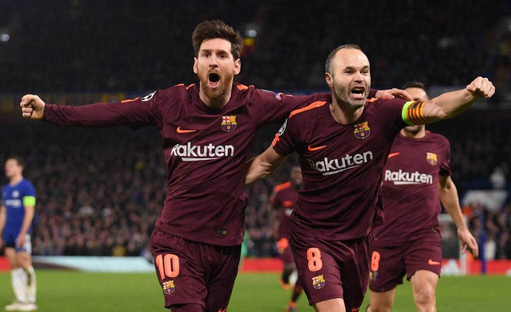 Iniesta opens the doors of Barça to Leo Messi