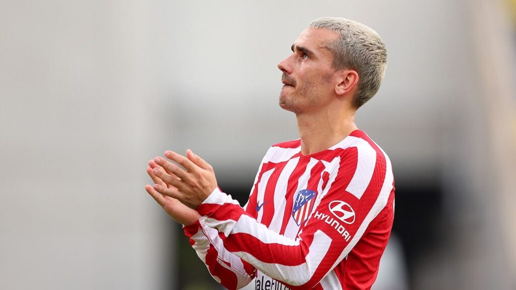 Griezmann’s ‘wink’ to the possible signing of Memphis by Atleti