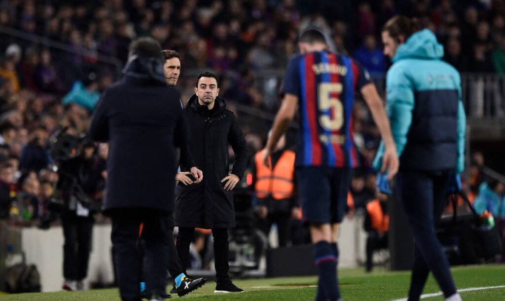 Barça rules out forcing Busquets for the match against United