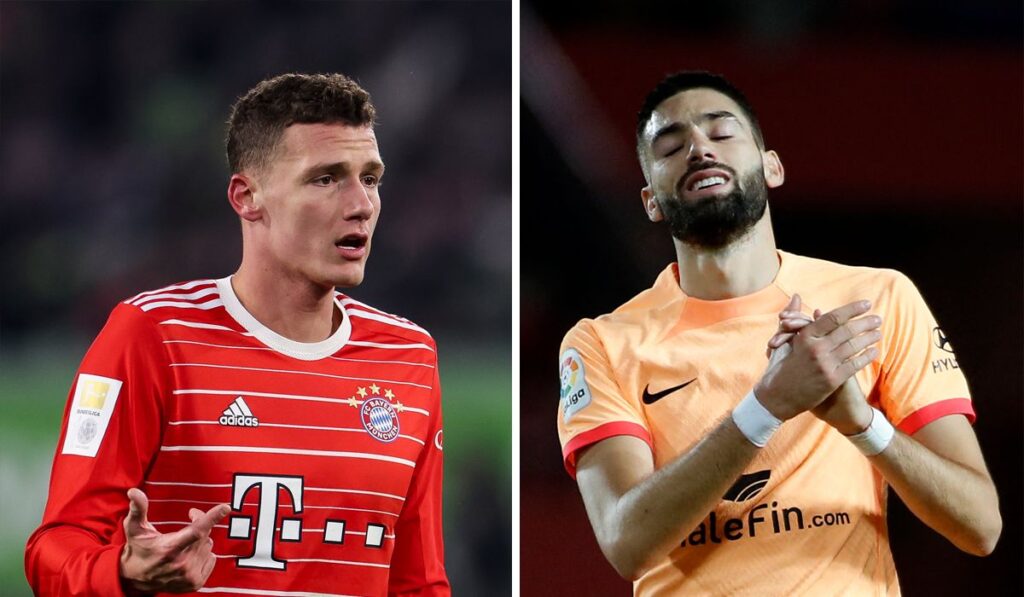 Meeting at Barça for the signings of Carrasco and Pavard!