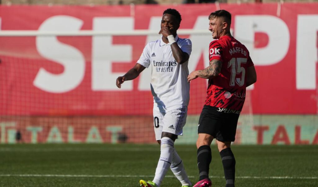 Total war: Vinicius argued and got ‘bitten’ with half of Mallorca