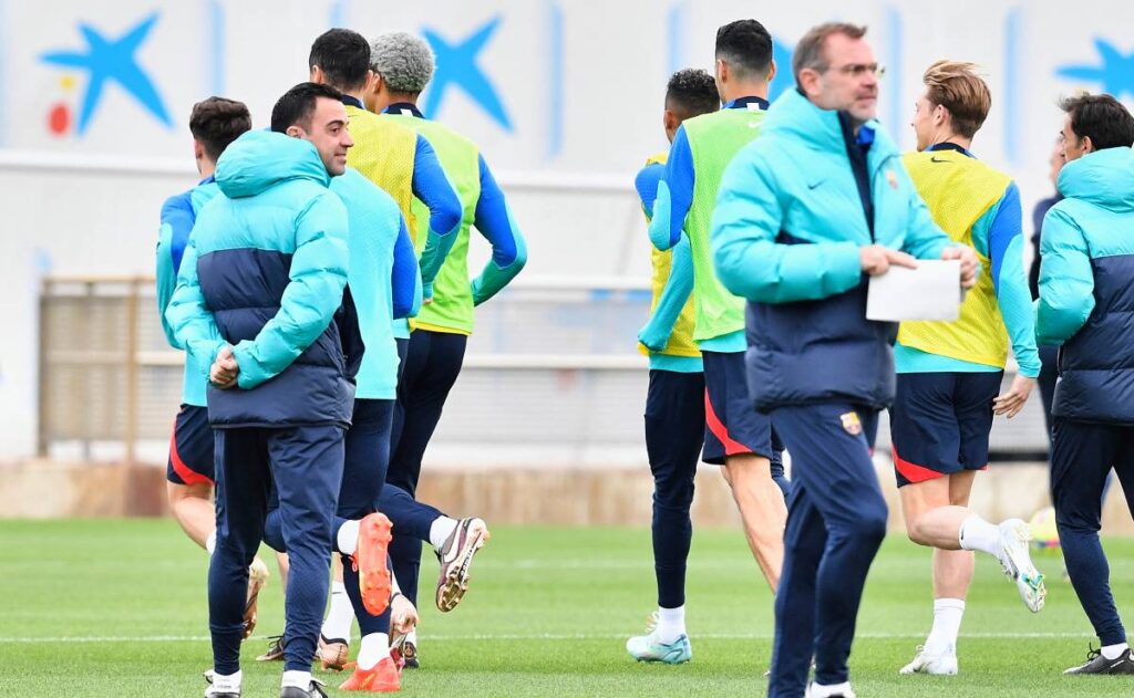 Xavi ‘takes care’ of Busquets, Sergi Roberto, Kessié and Ronald Araújo for the Classic