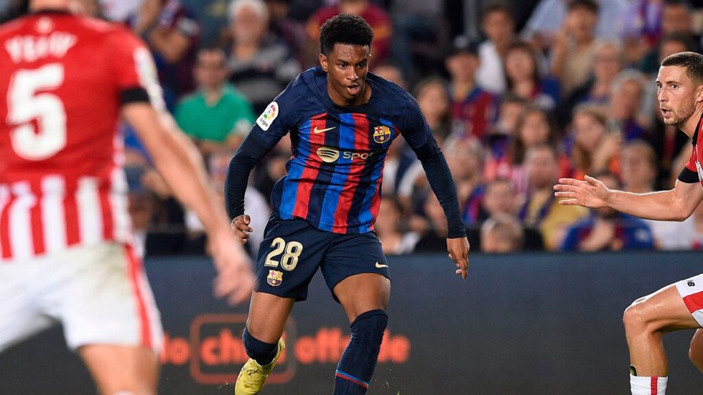 Alejandro Balde continues to show why he is the best left-back in LaLiga