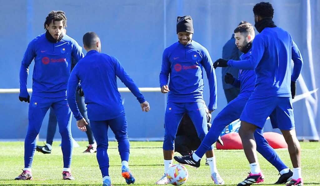 Ansu Fati, to the Bernabéu! The ’10’ trains with Barça and seems to be 100%