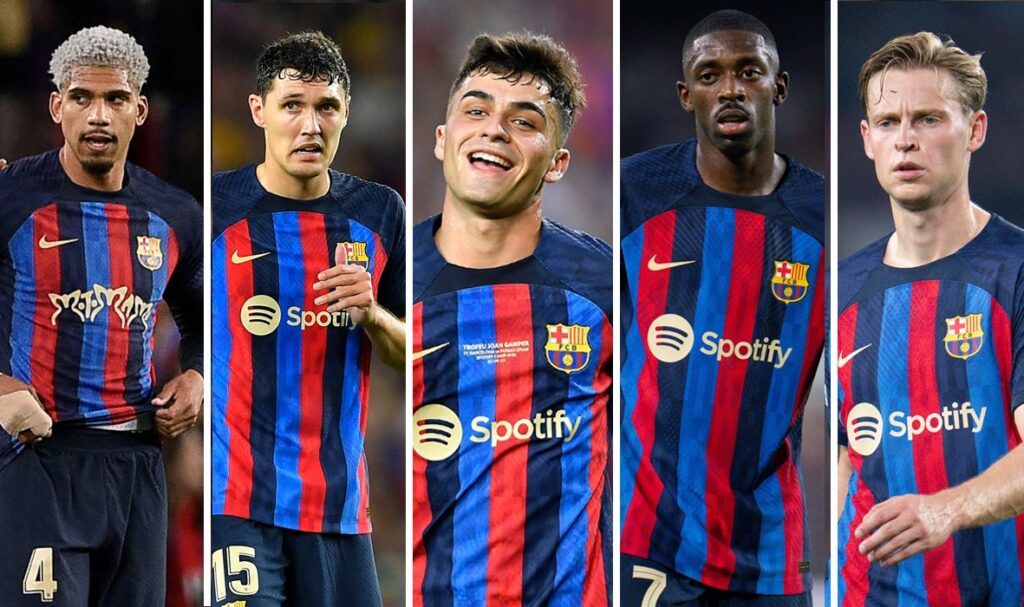 Pedri, Dembélé, Christensen, De Jong… This is the FC Barcelona infirmary