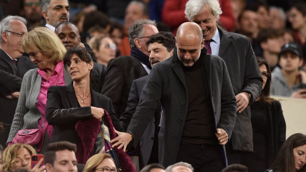 Pep Guardiola and Aubameyang, Barça’s ‘luxury’ guests in the Clásico