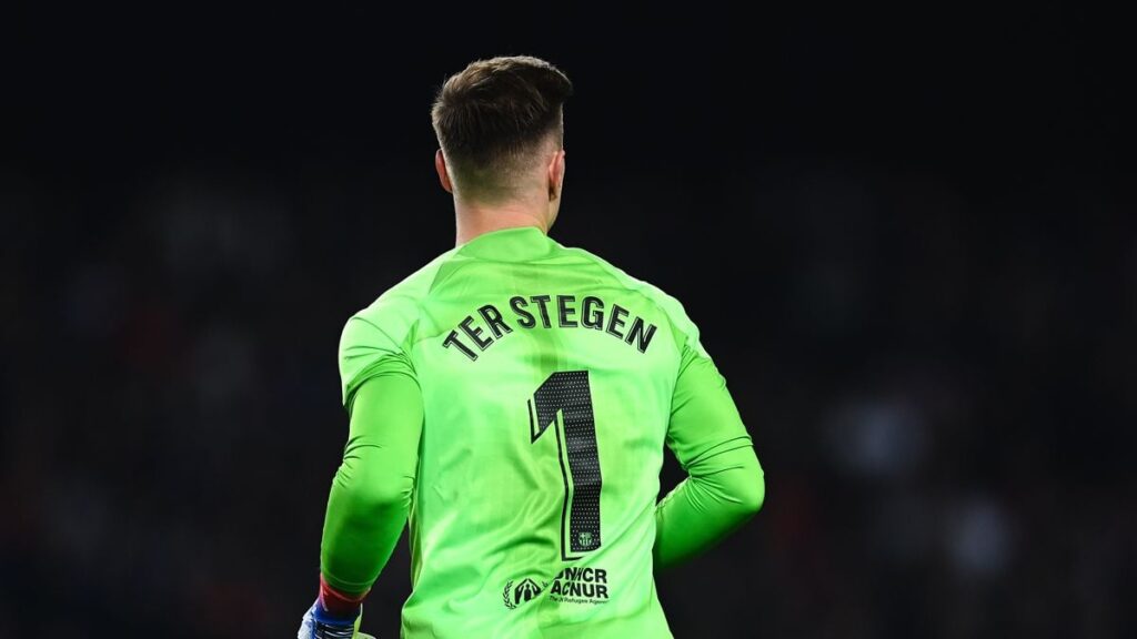 Ter Stegen conceded a goal again after three games unbeaten