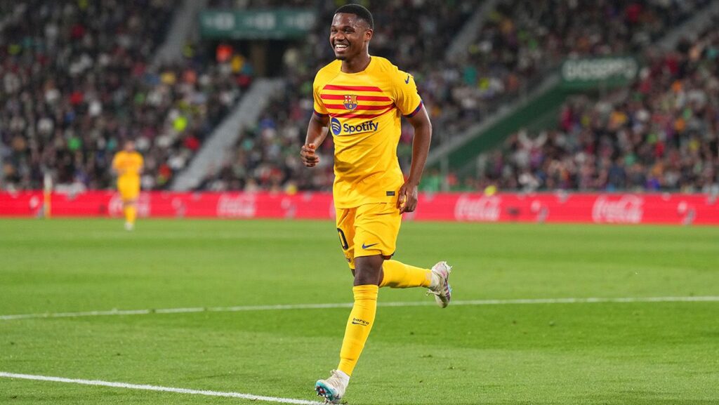 Ansu Fati returned! Great goal and good performance of the ’10’ to recover sensations