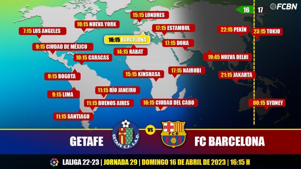 Getafe CF vs FC Barcelona on TV: When and where to watch the match