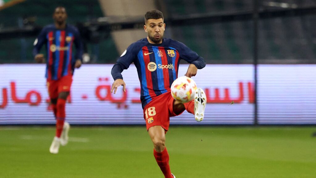 Jordi Alba, a Barça legend for whom the elite is starting to look big