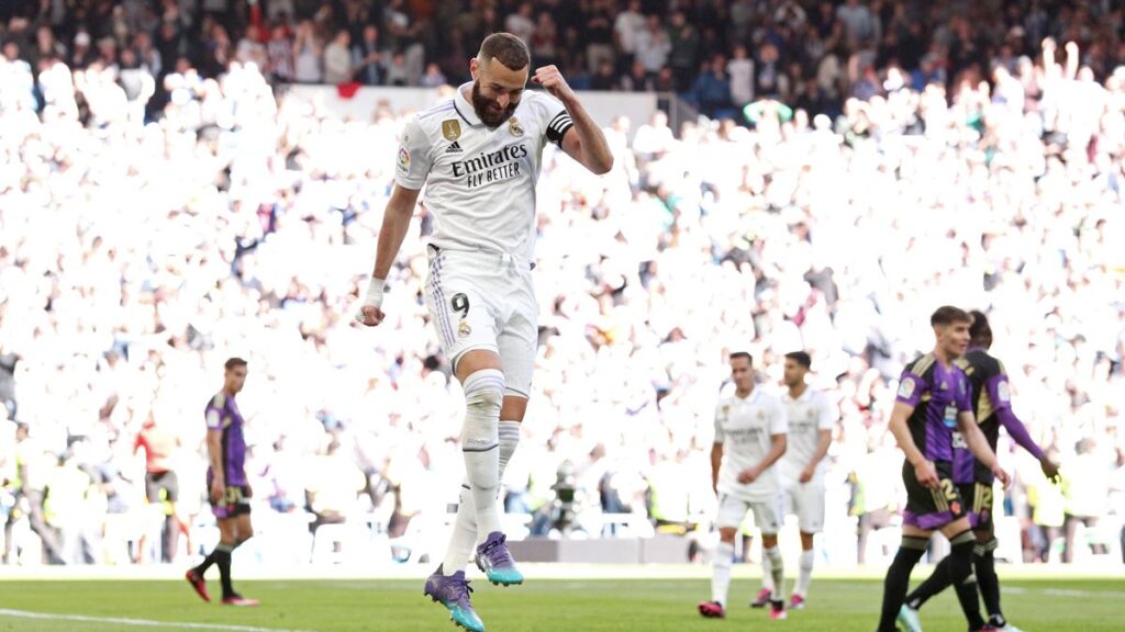 Festival of Benzema in Real Madrid’s win over Valladolid (6-0) before the Clásico