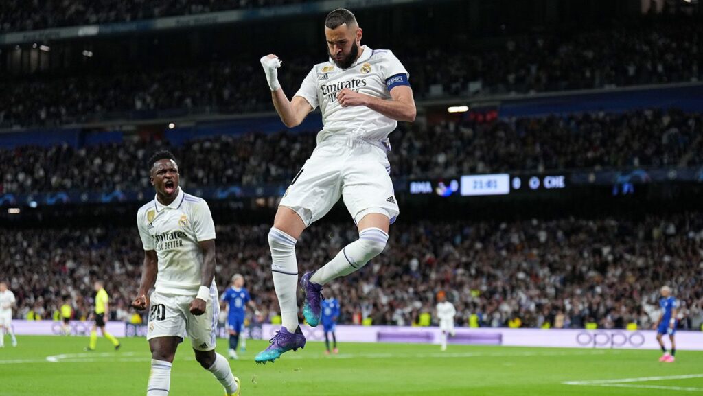 Comfortable victory for a Real Madrid that leaves Chelsea alive for the second leg (2-0)