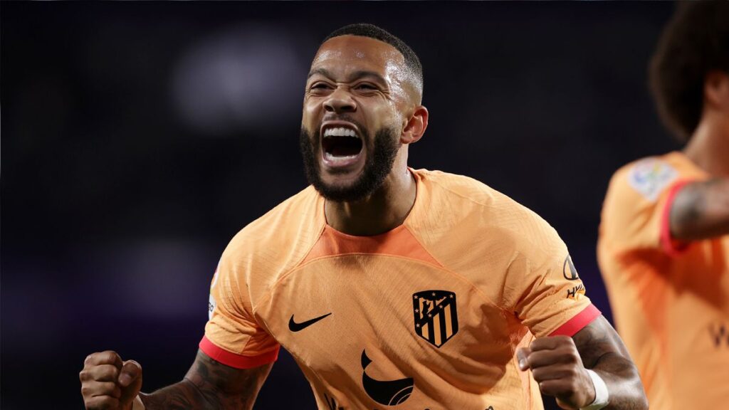 Memphis Depay ‘returns’ to Atlético de Madrid with a great goal included