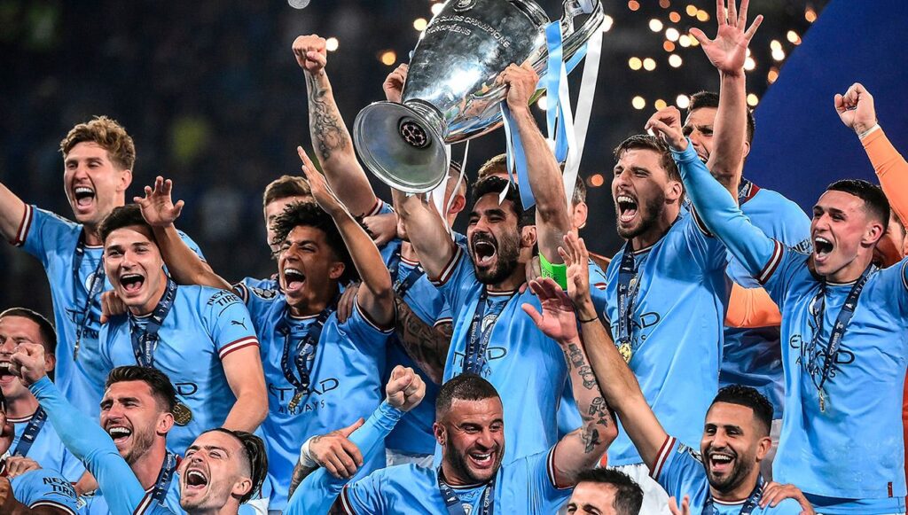 Two madridistas and a multitude of City players in the Champions League ideal XI