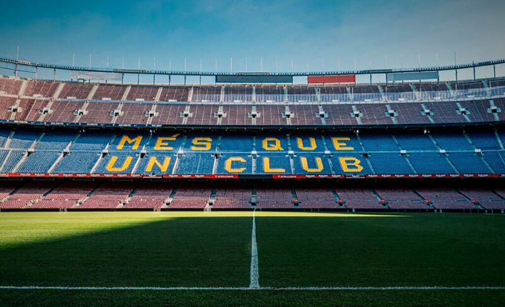 Camp Nou advances in its works with an important piece already removed from the Stadium