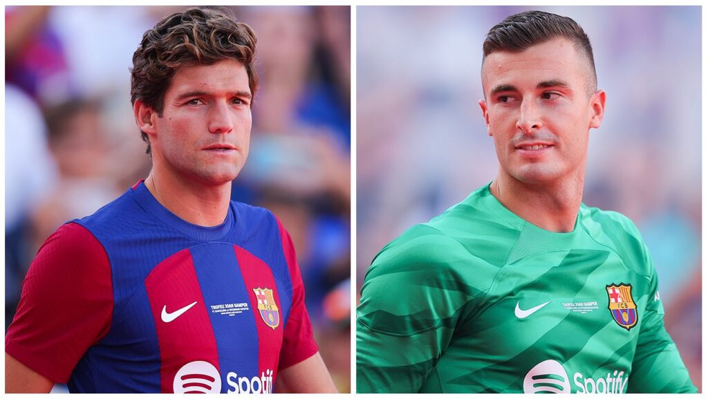 Marcos Alonso and Iñaki Peña are left out of the inscriptions