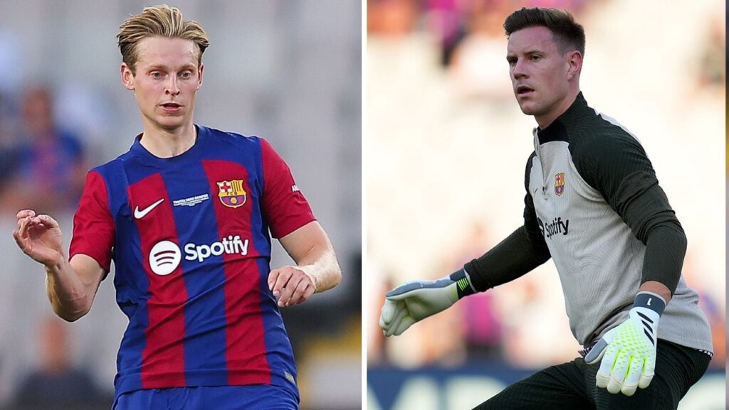 Ter Stegen and Frenkie de Jong, two of the great absences in the Ballon d’Or list