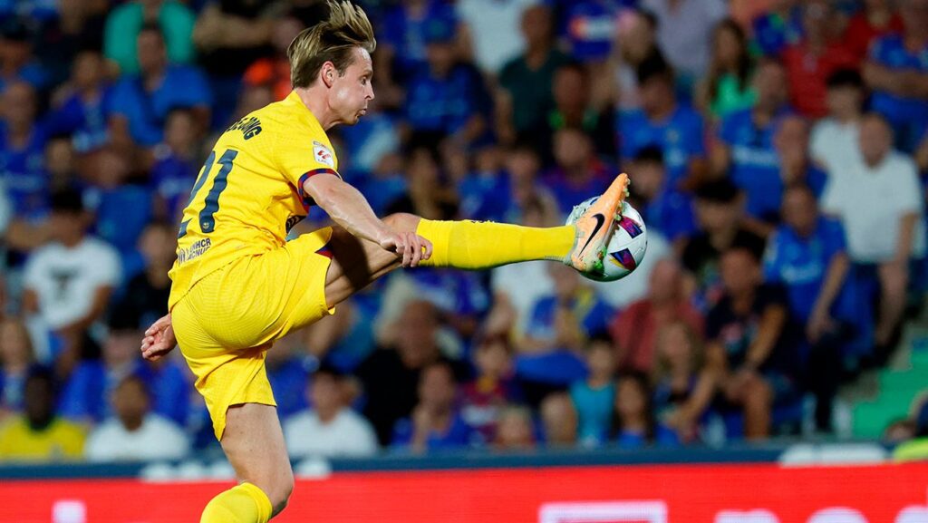 Frenkie de Jong, ‘bossy’ against Getafe and tough against time losses