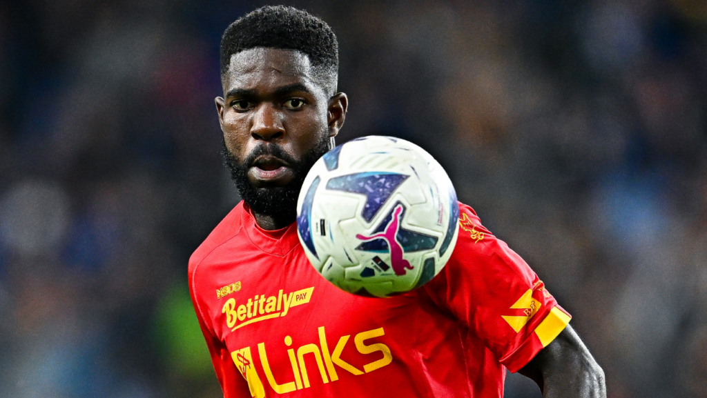 Samuel Umtiti continues with his ordeal in his new adventure in France