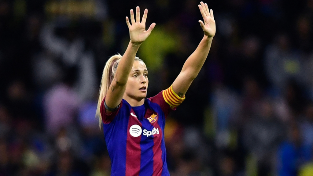 Alexia Putellas has a historic record in Barça Femení