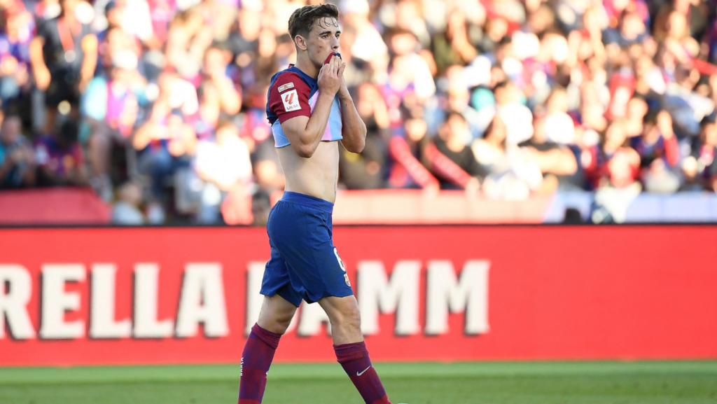 Gavi’s harsh criticism of Barça for the attitude in Bellingham’s first goal