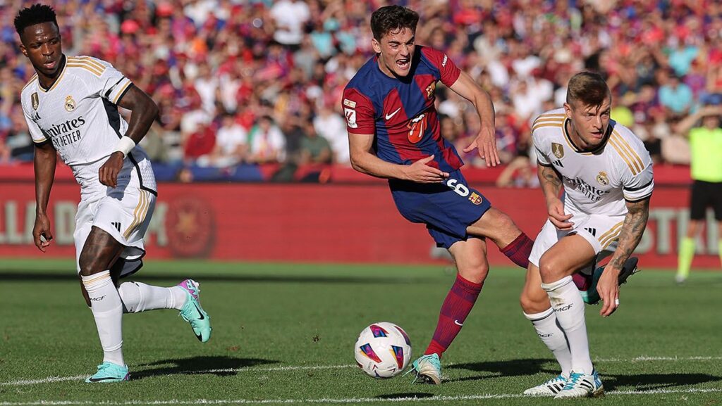The numbers of the beastly ‘master class’ in defense of Gavi against Madrid