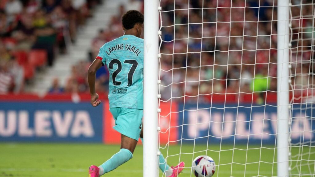 The reason for the replacement of Lamine Yamal in Granada-Barça