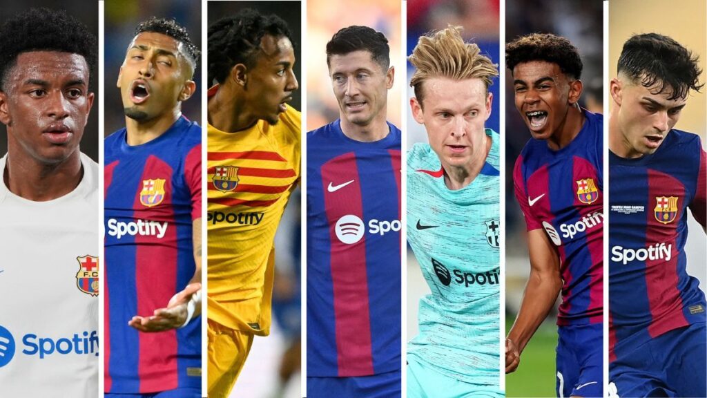 Balde, Raphinha, De Jong… This is how the Barça infirmary is