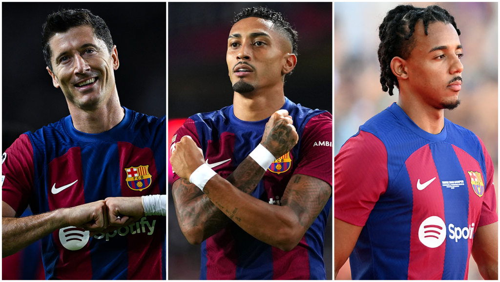The professionalism of Lewandowski, Koundé and Raphinha makes Barça proud
