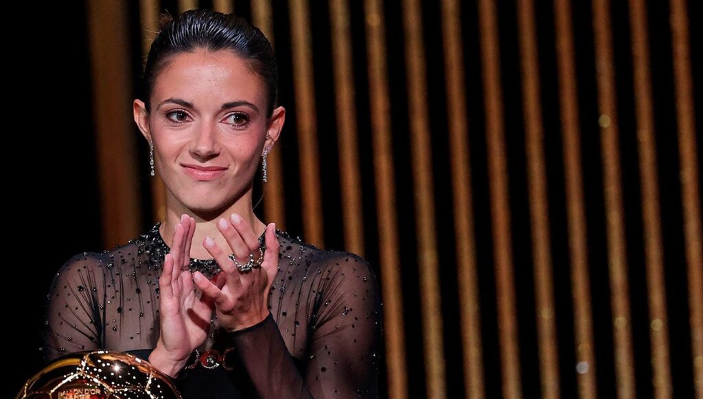 Aitana assures that her Ballon d’Or is also Barça’s