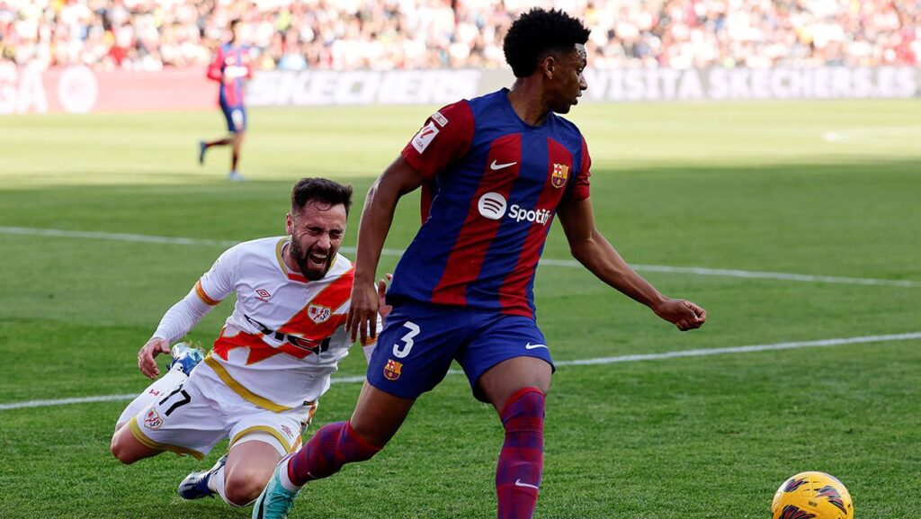 Alejandro Balde vindicated himself against criticism with an ‘assist’