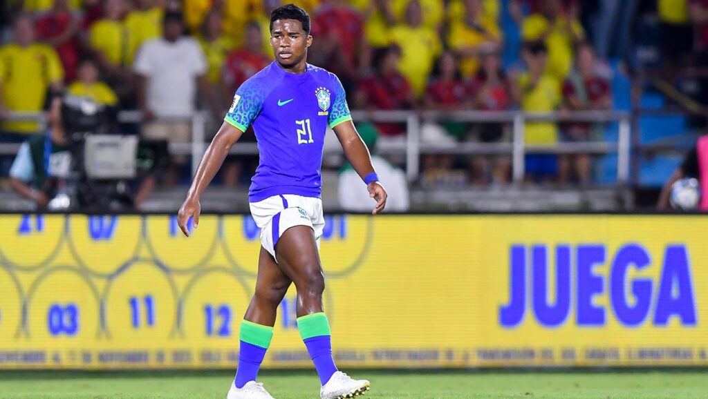 Endrick makes history with Brazil in bittersweet debut