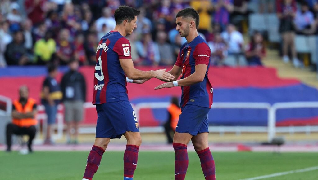 Ferran and Lewandowski are left out of the top 10 of the best goalscoring duos in Europe