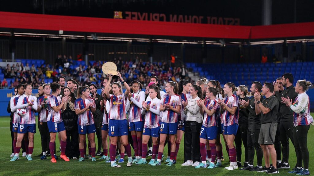 Barça Femení debuts with a ‘little hand’ against Benfica in the Champions League (5-0)