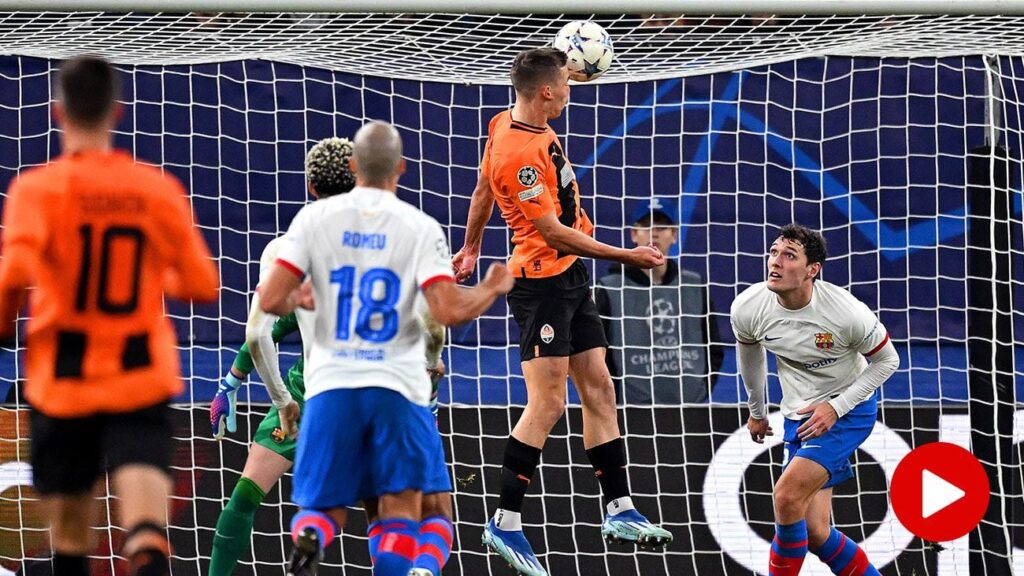 SHAKHTAR-FC BARCELONA (1-0): Highlights, goals and best plays from the Champions League match