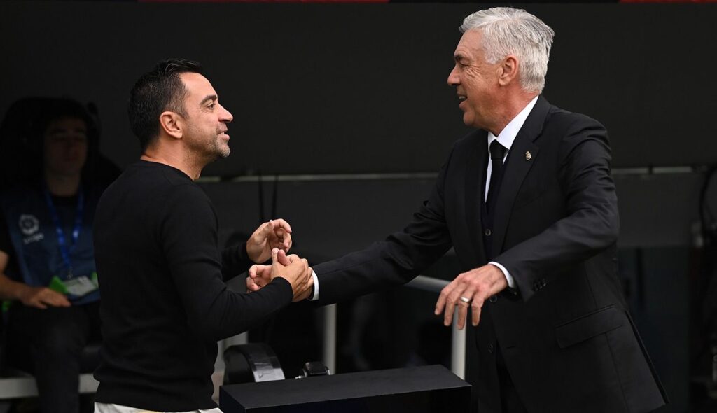 Ancelotti defends Xavi’s know-how to deal with criticism