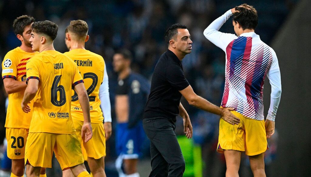 Xavi motivated the Barça dressing room at half-time to come from behind to beat Alaves