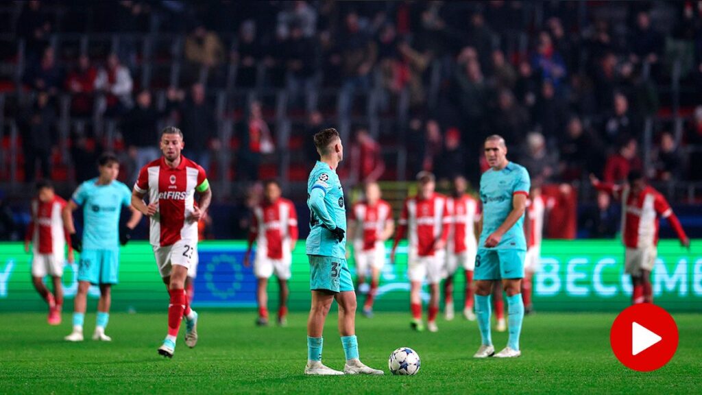 ANTWERP-FC BARCELONA (3-2): Video summary, goals and best plays of the Champions League match