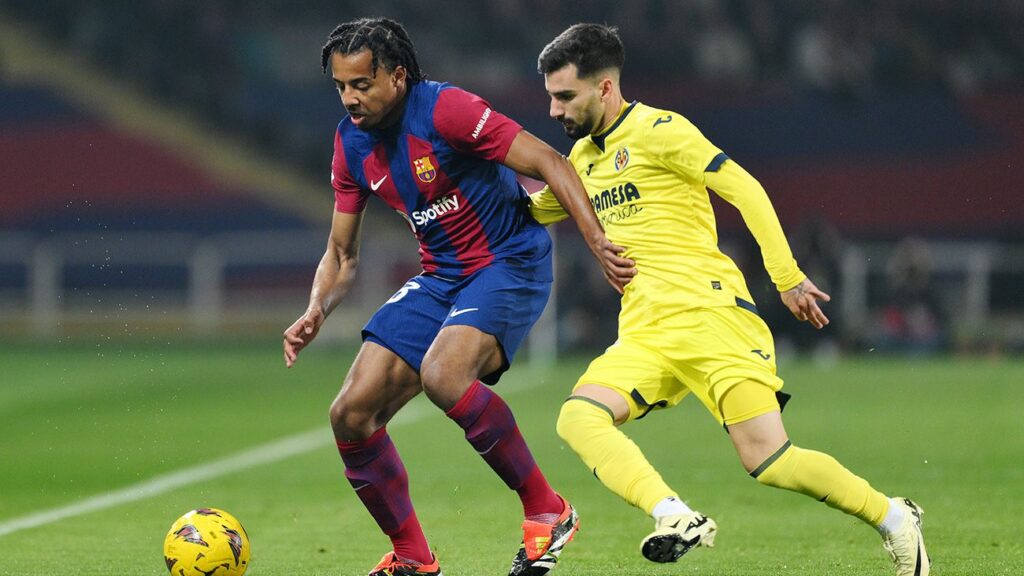 Koundé suffers another robbery again during Barça-Villarreal