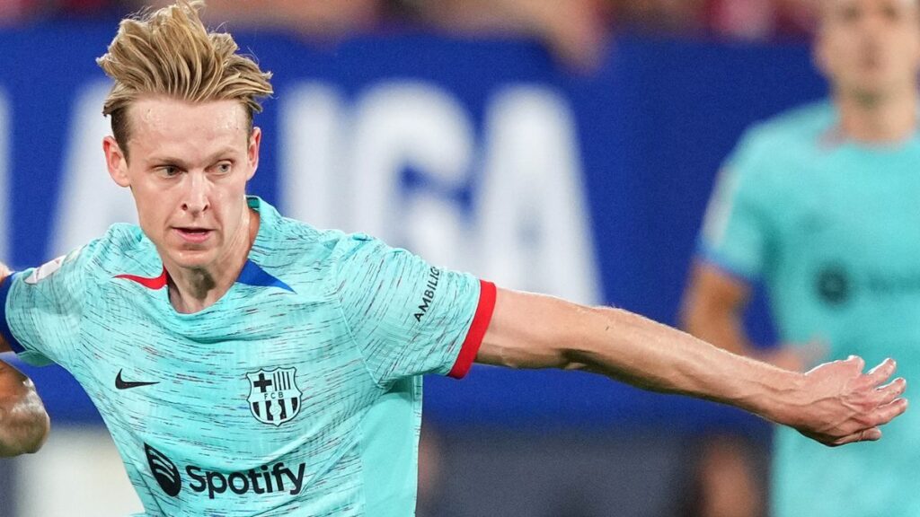 Frenkie de Jong was once again the leader and soul of FC Barcelona