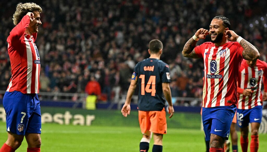 Memphis Depay is finally starting to justify his arrival from Barça at Atleti