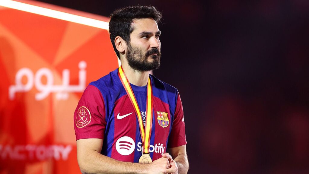 Ilkay Gündogan, one of Barça’s unsalvageable players in the final against Madrid