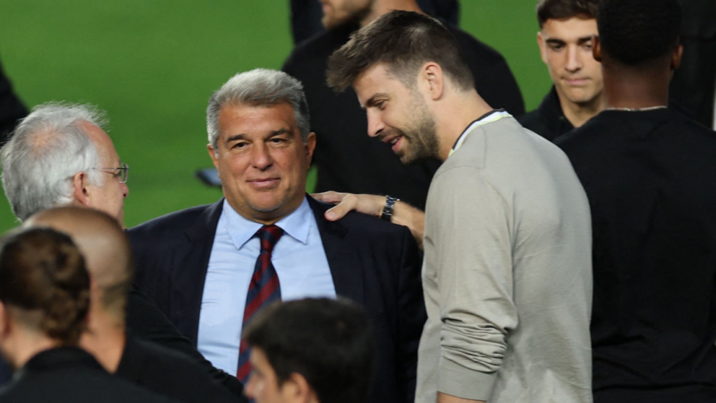 The details of the warm reunion between Joan Laporta and Gerard Piqué in Riyadh