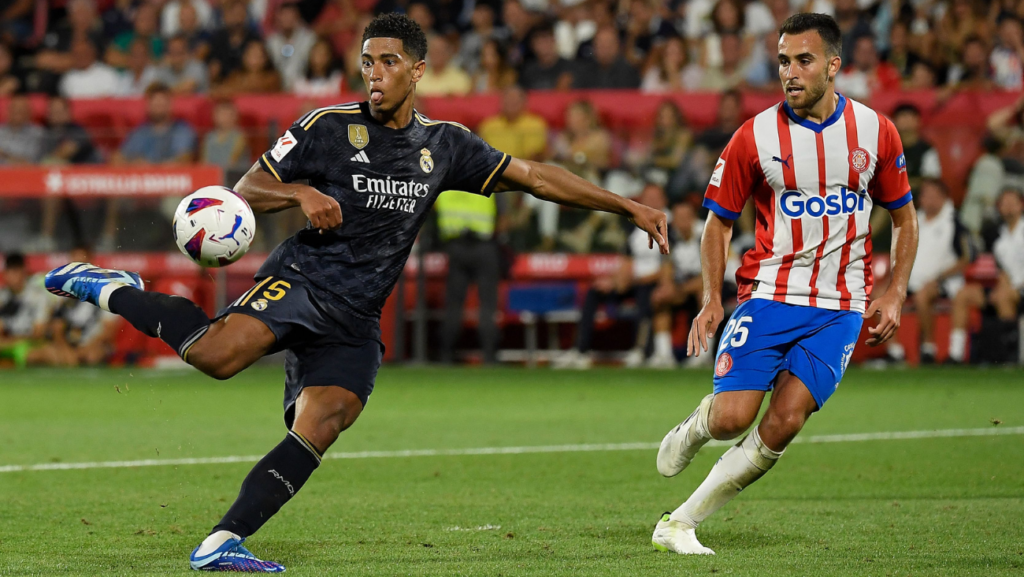 The VAR audio of the controversial penalty not called against Girona after a handball from Bellingha