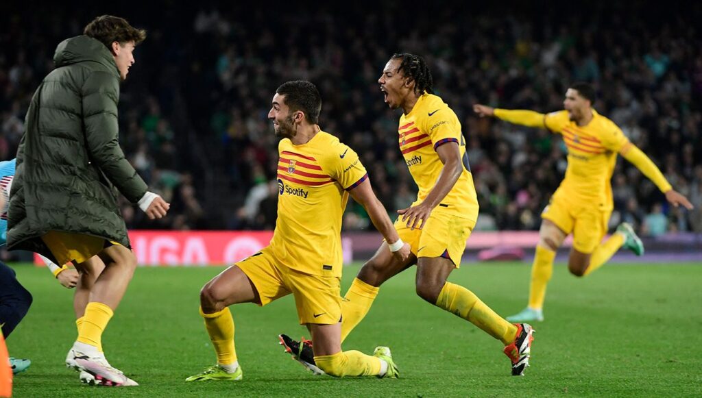 Barça continue to show that they are the best team in LaLiga in the final minutes