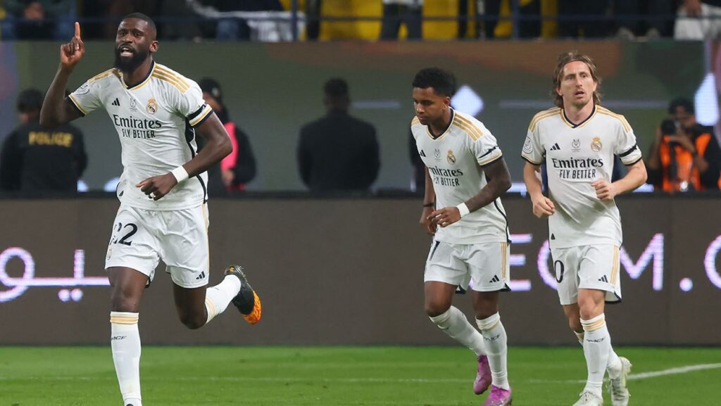 Real Madrid performs well against Atlético and reaches the Super Cup final (5-3)